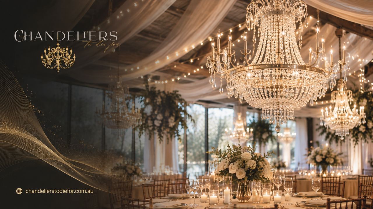 Why Luxury Chandelier Hire Is the Biggest Event Styling Trend in 2026